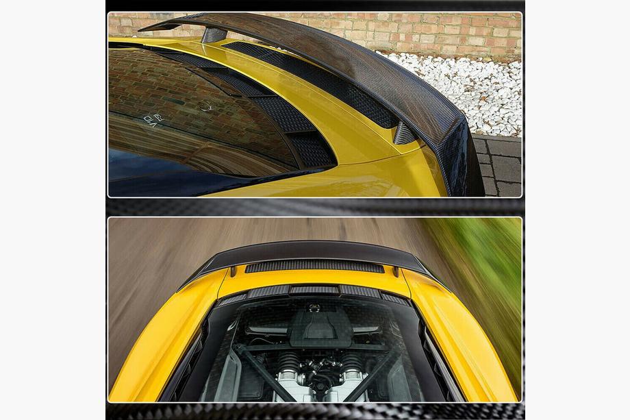 Audi R8 2015- Spoiler tylnej klapy bagażnika (FRP) Zdjęcia 4