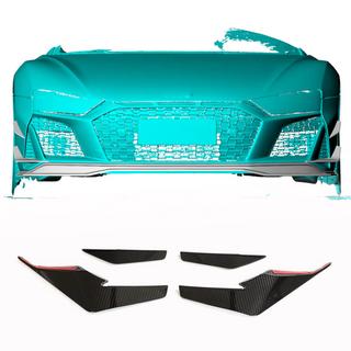 Nakładki na Zderzak Przedni V2 (2023+, Carbon) Audi R8 2015- zdjęcia 1