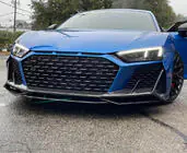 Audi R8 2015- Nakładka na przedni zderzak Lip V1 (Carbon) zdjęcia 6