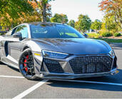 Audi R8 2015- Nakładka na Przedni Zderzak Lip V2 (2023+, Carbon) zdjęcia 6