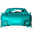 Audi R8 2015- Nakładki na przedni zderzak (2023+, Carbon) zdjęcia 3
