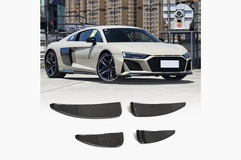 Audi R8 2015- Nakładki na przedni zderzak (2023+, Carbon) Image