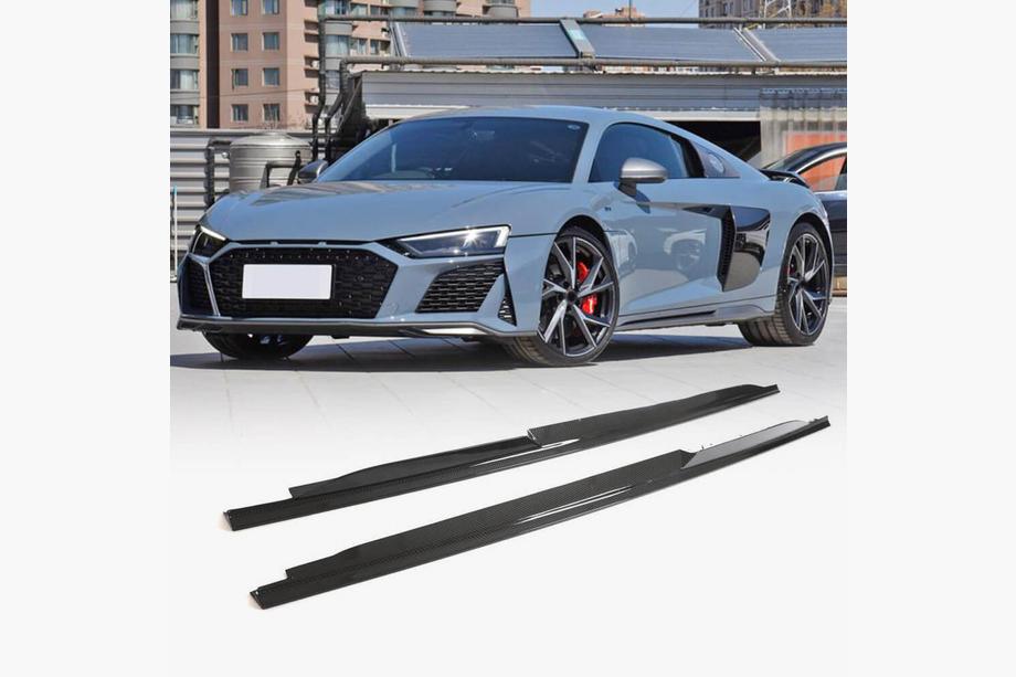 Audi R8 2015- Progi Boczne V1 (Carbon) Image