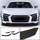 Audi R8 2015- Nakładki na przedni zderzak V3 (2015-2020, Carbon) zdjęcia 1