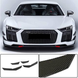Nakładki na przedni zderzak V3 (2015-2020, Carbon) zdjęcia 1
