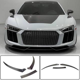 Nakładka na przedni zderzak Lip V1 (2015-2020, Carbon) zdjęcia 1