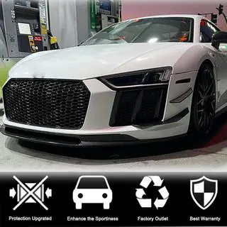 Nakładka na przedni zderzak Lip V2 (2015-2020, Carbon) zdjęcia 2