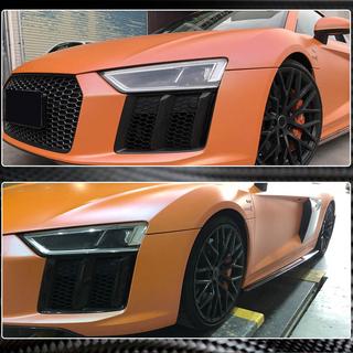 Nakładki na przedni zderzak V1 (2015-2020, Carbon) zdjęcia 4