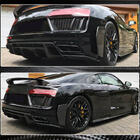 Audi R8 2015- Splittery tylnego zderzaka V2 (2015-2020, Carbon) zdjęcia 5