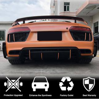 Splittery tylnego zderzaka V2 (2015-2020, Carbon) Audi R8 2015- zdjęcia 3