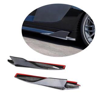 Splittery progów bocznych (Carbon) Audi R8 2015- zdjęcia 1