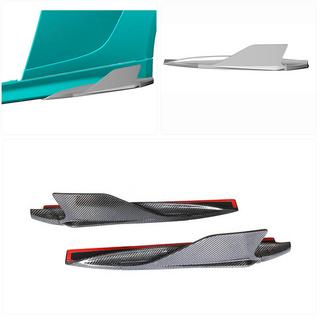 Splittery progów bocznych (Carbon) Audi R8 2015- zdjęcia 2