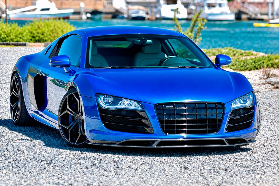 Audi R8 2006-2015 Nakładka Zderzaka Przedniego Lip (Carbon) Image