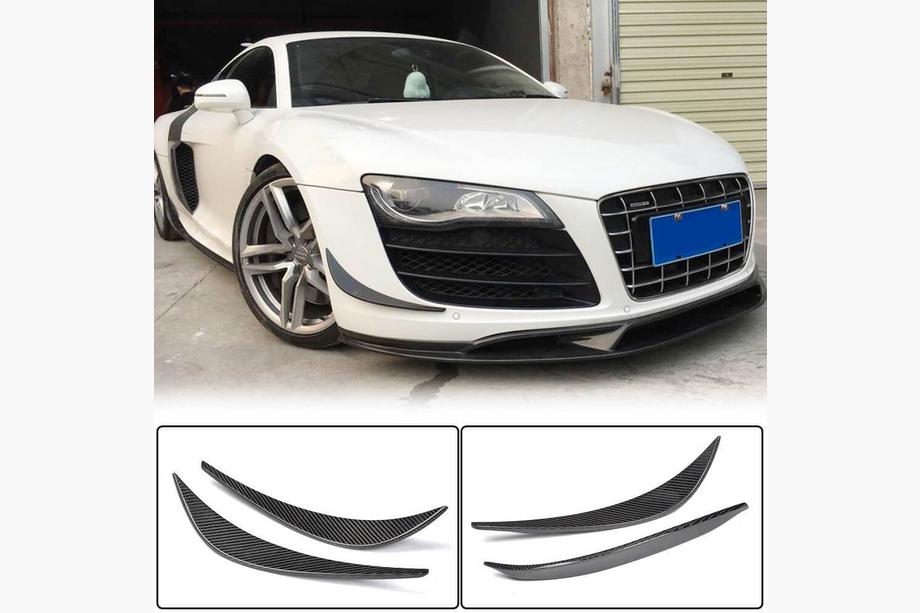 Audi R8 2006-2015 Nakładka na przedni zderzak (Carbon) Image