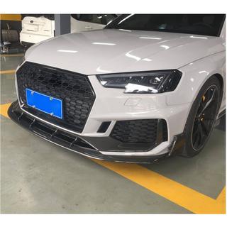 Nakładka Zderzaka Przedniego Lip V1 do RS4 Avant 2019-2021 Carbon zdjęcia 4