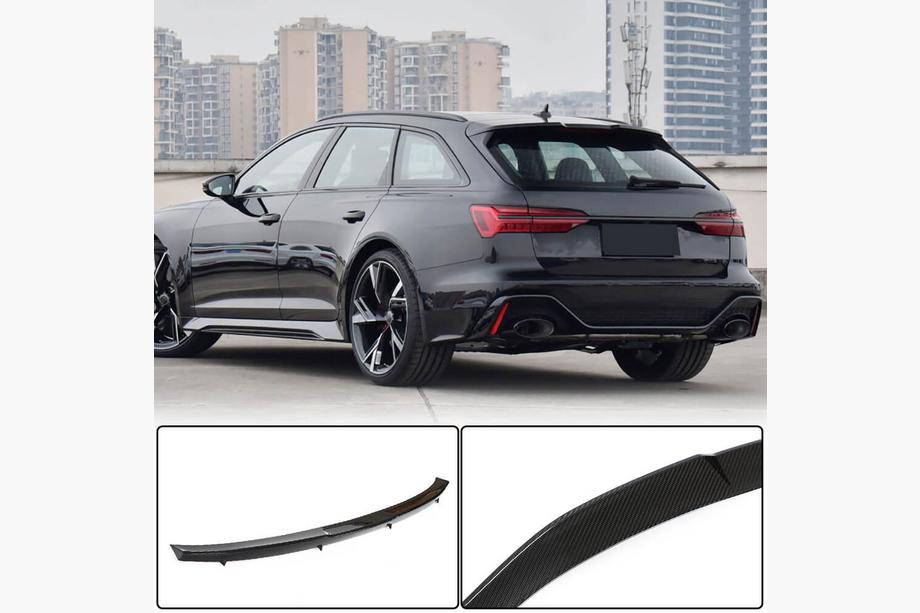 Audi A6 C8 2018–2025 Spoiler V3 (do Avant, karbon) Image