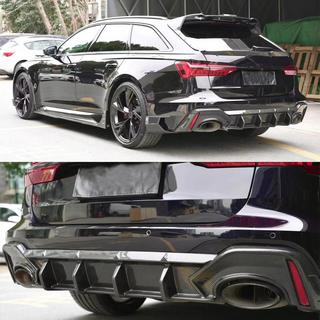 Tylny Dyfuzor Zderzaka (do RS6, Carbon) zdjęcia 2