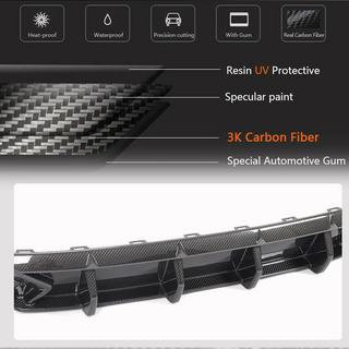 Tylny Dyfuzor Zderzaka (do RS6, Carbon) zdjęcia 3