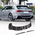 Audi A6 C8 2018–2025 Spoiler tylny V2 (do Avant, 3 szt., Carbon) zdjęcia 1