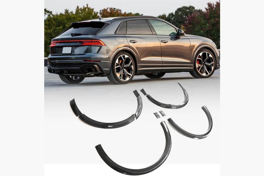 Audi Q8 2018- Poszerzenia nadkoli (2021-2024, Karbon) Image