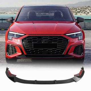 Dokładka przedniego zderzaka lip (do S-Line Sedan 2020-2023, carbon) zdjęcia 1