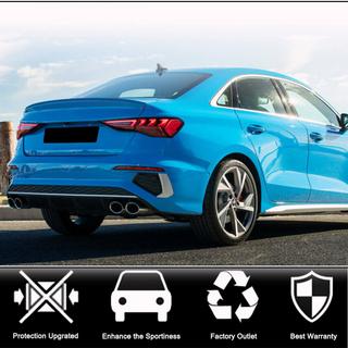 Dyfuzor tylnego zderzaka V1 (do S-Line Sedan 2020-2023, Carbon) zdjęcia 2