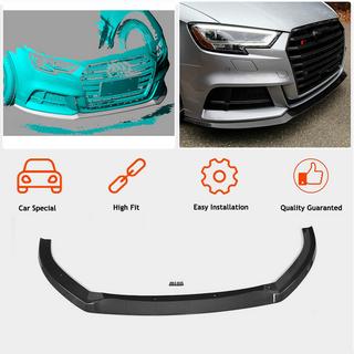 Dokładka przedniego zderzaka Lip V5 (do S-Line Sedan 2017-2020, Carbon) Audi A3 2012-2020 zdjęcia 2