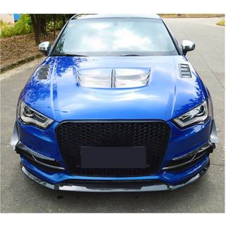 Dokładka (lip) przedniego zderzaka (do S-Line Sedan 2012-2016, karbon) Audi A3 2012-2020 zdjęcia 3