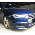 Audi A3 2012-2020 Dokładki przedniego zderzaka (do S-Line Sedan 2017-2020, Carbon) zdjęcia 3