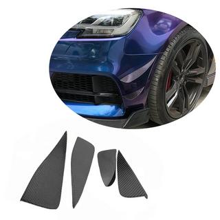 Dokładki przedniego zderzaka (do S-Line Sedan 2017-2020, Carbon) Audi A3 2012-2020 zdjęcia 1