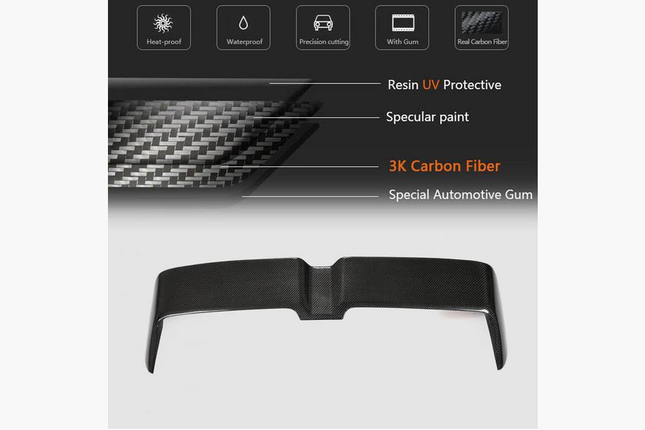 Audi A3 2012-2020 Spoiler V2 (do S-Line HB, Carbon) Zdjęcia 5