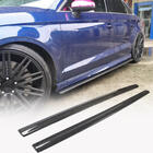Audi A3 2012-2020 Progi boczne V3 (do S-Line Sedan, karbon) zdjęcia 1