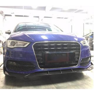 Nakładka na przedni zderzak Lip V1 do S-Line 2012-2016 HB, Carbon Audi A3 2012-2020 zdjęcia 2