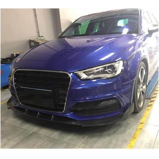 Nakładka na przedni zderzak Lip V1 do S-Line 2012-2016 HB, Carbon Audi A3 2012-2020 zdjęcia 3