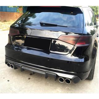 Dyfuzor tylnego zderzaka V1 (do S-Line HB 2012-2016, Carbon) Audi A3 2012-2020 zdjęcia 3