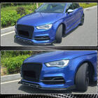 Audi A3 2012-2020 Dokładka przedniego zderzaka Lip V3 (do S-Line Sedan 2012-2016, Carbon) zdjęcia 3