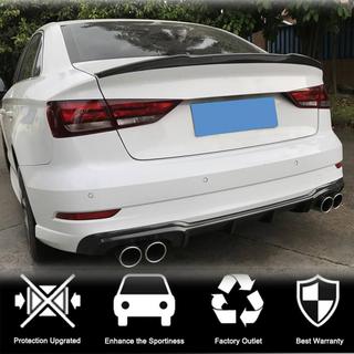 Dyfuzor tylnego zderzaka V4 (do S-Line Sedan 2017-2020, Carbon) Audi A3 2012-2020 zdjęcia 2