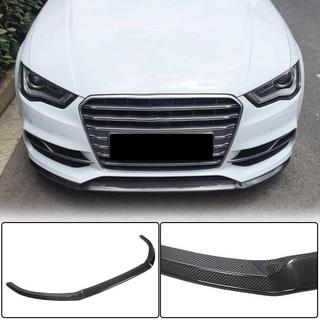 Dokładka przedniego zderzaka Lip V1 (do S-Line Sedan 2012-2016, Carbon) Audi A3 2012-2020 zdjęcia 1