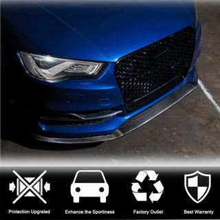 Dokładka przedniego zderzaka Lip V1 (do S-Line Sedan 2012-2016, Carbon) Audi A3 2012-2020 zdjęcia 3