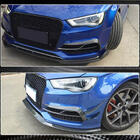 Audi A3 2012-2020 Nakładki na halogeny (do S-Line Sedan 2012-2016, Carbon) zdjęcia 4