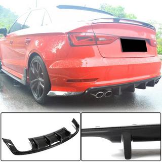 Dyfuzor tylnego zderzaka V3 (do S-Line Sedan 2012-2016, Carbon) Audi A3 2012-2020 zdjęcia 1