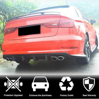 Dyfuzor tylnego zderzaka V3 (do S-Line Sedan 2012-2016, Carbon) Audi A3 2012-2020 zdjęcia 2