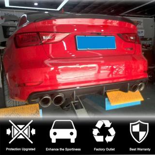 Dyfuzor tylnego zderzaka V2 (do S-Line Sedan 2012-2016, Carbon) Audi A3 2012-2020 zdjęcia 3