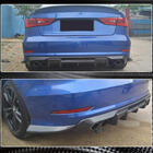 Audi A3 2012-2020 Dokładki tylnego zderzaka Flap (do S-Line Sedan 2012-2016, karbon) zdjęcia 3