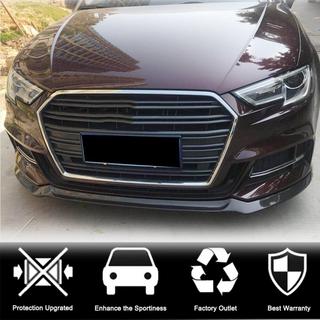Nakładka Zderzaka Przedniego Lip V1 (do S-Line 2017-2020 HB, Carbon) Audi A3 2012-2020 zdjęcia 2