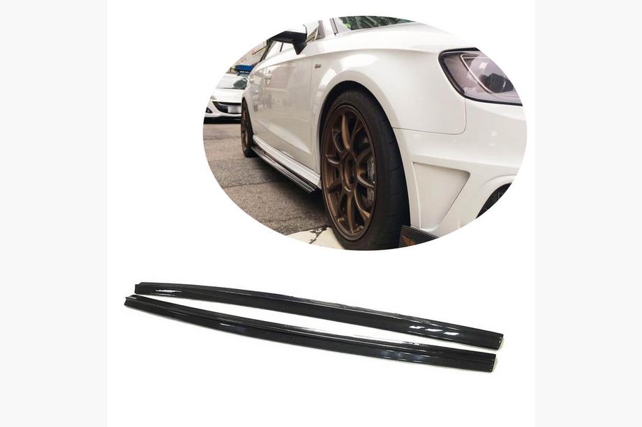 Audi A3 2012-2020 Progi Boczne V1 (do S-Line HB, Carbon) Image