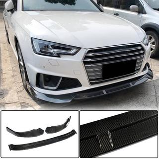 Dokładka przedniego zderzaka Lip V1 (do S-Line Sedan 2015-2019, Carbon) zdjęcia 1