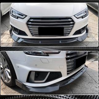 Dokładka przedniego zderzaka Lip V1 (do S-Line Sedan 2015-2019, Carbon) zdjęcia 3