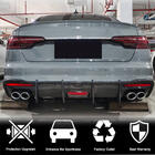 Audi A4 B10 2024- Dyfuzor Tylnego Zderzaka V3 (do S-Line, Carbon) zdjęcia 2