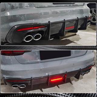 Dyfuzor Tylnego Zderzaka V3 (do S-Line, Carbon) zdjęcia 3